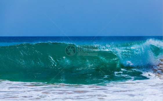 海洋波浪图片