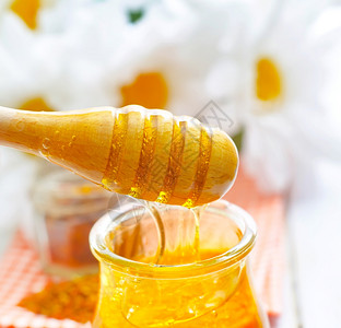 花粉和蜂蜜图片