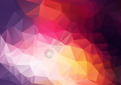设计时的抽象色彩化几何背景图片