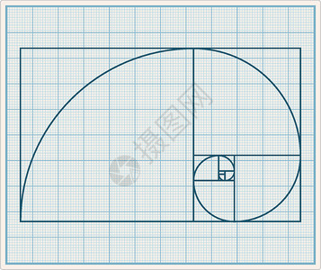 黄金分割螺旋图片