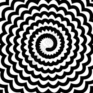 黑色螺旋背景催眠单色图片