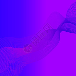 波浪背景蓝粉的抽象波纹理图片