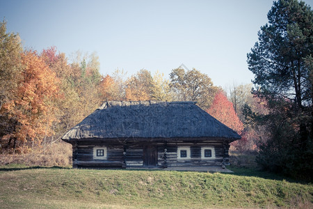 乌克兰基辅附近皮罗戈沃博物馆小型民房图片