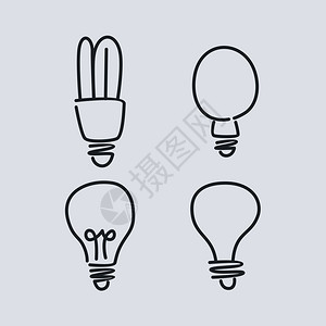 思想闪光插画_ 思想闪光卡通_ 思想闪光插图_手绘_板绘_摄图网