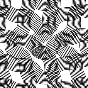 白背景的抽象波纹理Guilloche模式抽象波纹理图片
