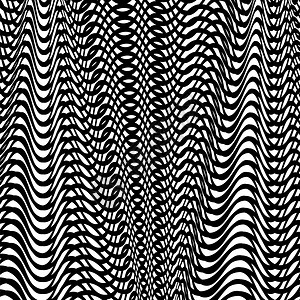 黑波背景催眠单色波模式图片