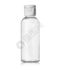 ShampooGel或Lotion塑料瓶在白色背景上孤立准备接受您的设计带有剪切路径xA图片