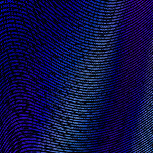 蓝色数字屏幕上的抽象二进制代码图片