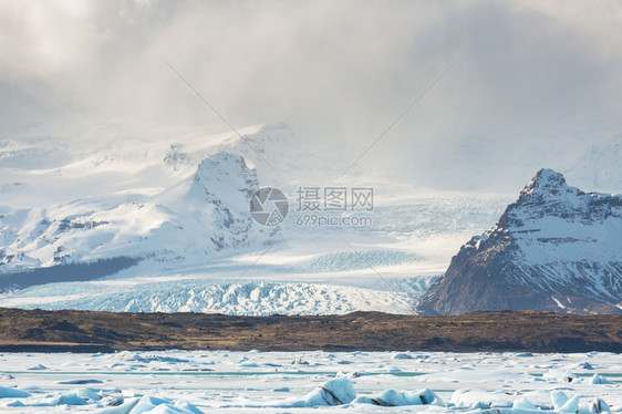 Jokulsarlon冰岛环礁湖图片