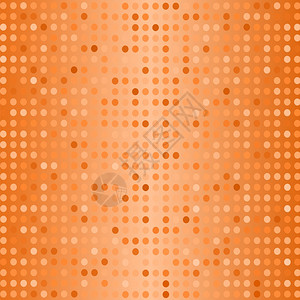 半色调模式半色调点集橙背景上的点半色调纹质点效果模式橙背景上的点图片