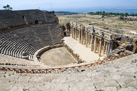 土耳其帕穆卡勒的Amphitheater图片