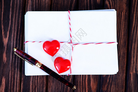 空复制间valentine卡或爱情信组成图片
