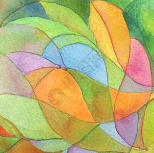 抽象的丙烯和水彩画背景纹理纸图片素材