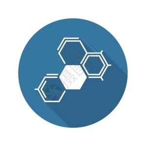 生物化学图标平面设计 图片