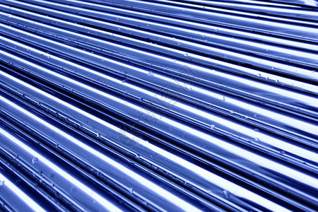 以蓝色制成的电管可用作工业背景图片