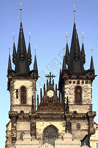 捷克布拉格Tyn之前的圣母玛丽亚教堂图片