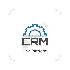 CRM平台图标面设计商业和金融单独说明图片