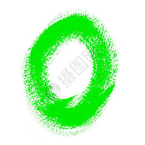 园艺术字体o白色背景上孤立的多彩字母表背景