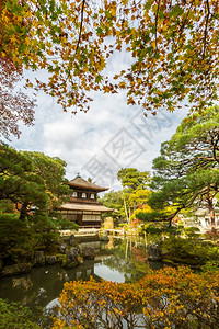 日本京都银宫寺庙图片