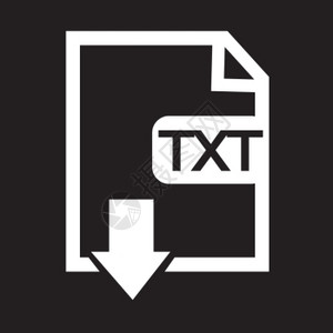 文件类型TXT图标图片