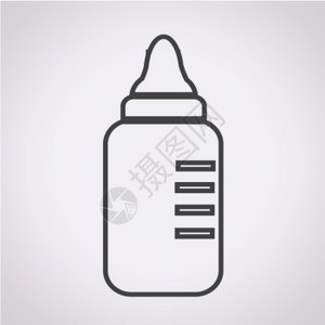 婴儿奶瓶图标图片