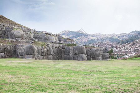 Sacsayhuaman秘鲁库斯科的印加考古遗址图片