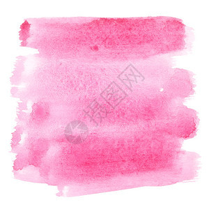 粉红水彩色笔刷您自己的文字空间图片