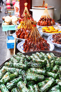 上海街快餐图片