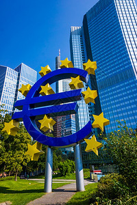 欧洲中央银行是元的中央银行管理欧元区的货币政策图片