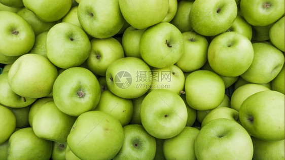 绿苹果背景图片