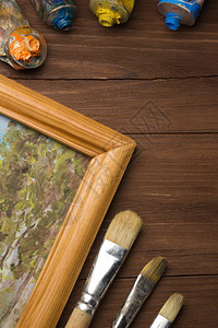 木材背景的画笔和图片
