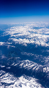 飞机窗外的地貌风景图片