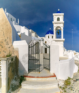 希腊爱琴海岛圣托里尼伊梅罗维吉阿纳斯塔西教堂图片
