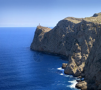 西班牙北马洛卡海岸Formentor角灯塔巴利阿里群岛图片