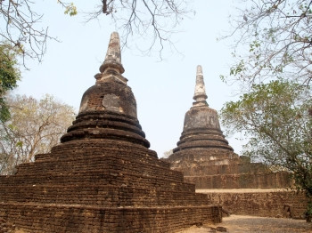 泰国Sukhothai历史公园佛像寺图片