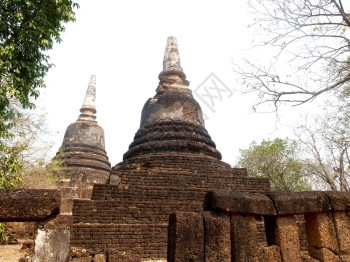 泰国Sukhothai历史公园佛像寺图片