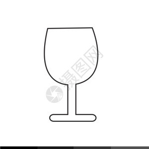 葡萄玻璃图标说明设计图片