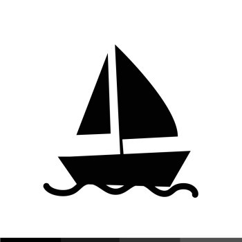 帆船图示设计图片