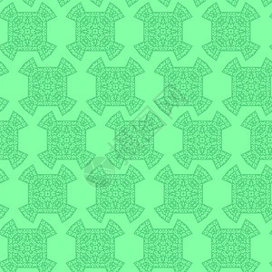 绿色的纹理设计元素组织回滴模式填充壁纸的花粉装饰背景上的传统装饰图片