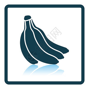 香蕉图标设计矢量图图片