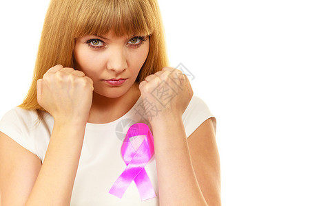 打击疾病保健医药和乳腺癌认识概念图片