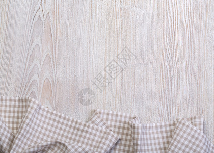 白色木制桌布顶部视图图片