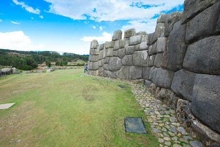 Sacsayhuaman秘鲁库斯科Inca考古遗址图片