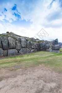 Sacsayhuaman秘鲁库斯科Inca考古遗址图片