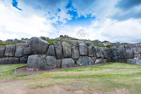 Sacsayhuaman秘鲁库斯科Inca考古遗址图片