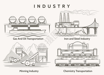 采矿和化工业用古代风格显示冶金生产情况图片