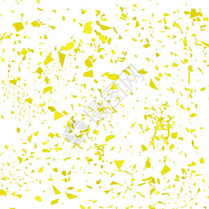 白色背景上的黄面板一组粒子黄面板色图片