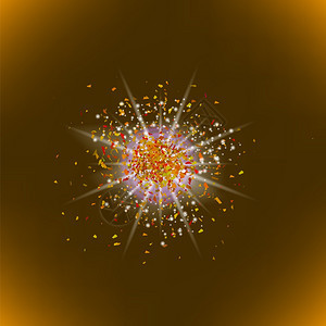 闪光纹理星粒状褐色背景爆炸星尘闪纹理粒子图片