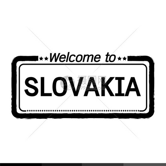 欢迎使用SLOVAKIA插图设计图片