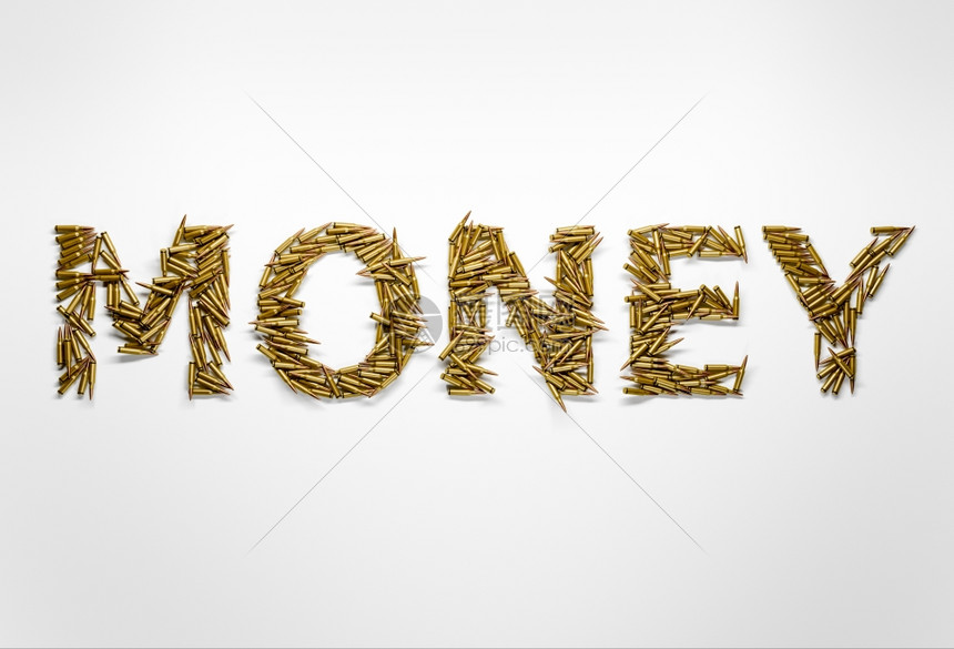 伊拉克战争的概念伊拉克文字用白色背景的打字